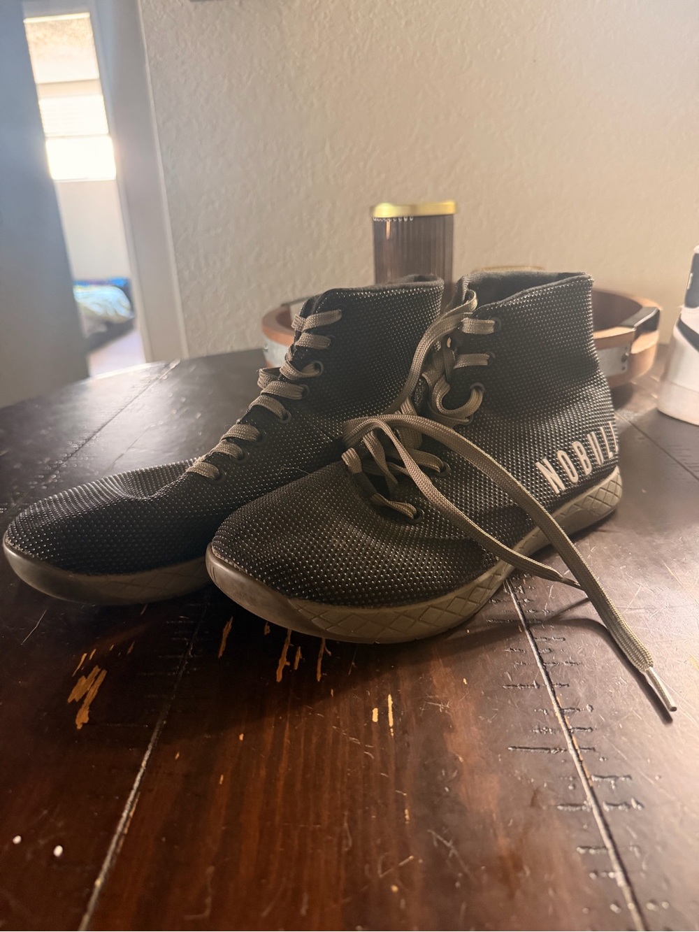 NOBULL Black High-Top Trainer Sneakers